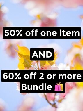 April SALE 🌺🌺